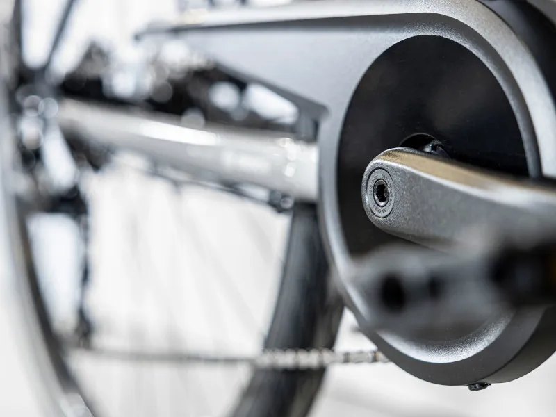 Trek Verve+ 1 300Wh Electric Hybrid Bike 2023 in Galactic Grey-5