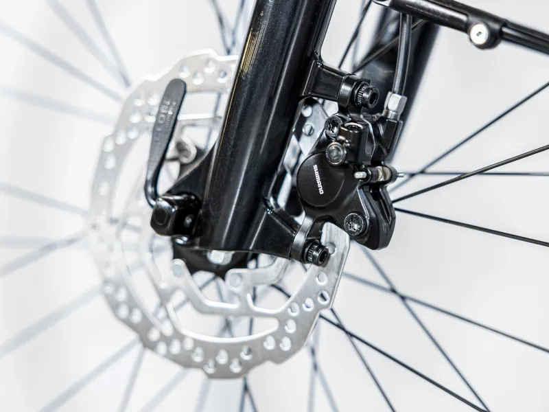 Trek Verve+ 1 400Wh Electric Hybrid Bike 2023 in Galactic Grey-9