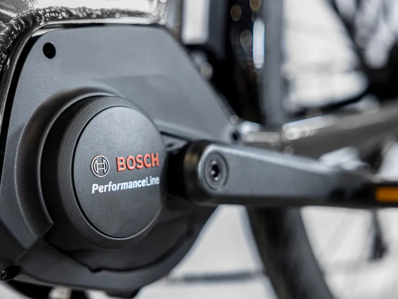 Trek Verve+ 2 Lowstep 400Wh Electric Hybrid Bike 2024 in Black-1