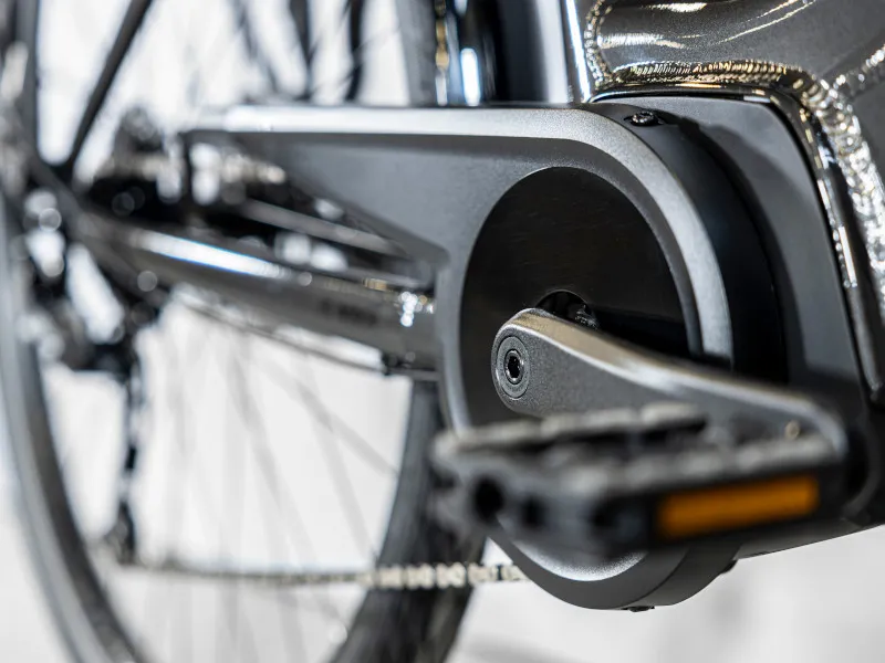 Trek Verve+ 2 Lowstep 500Wh Electric Hybrid Bike 2024 in Black-5