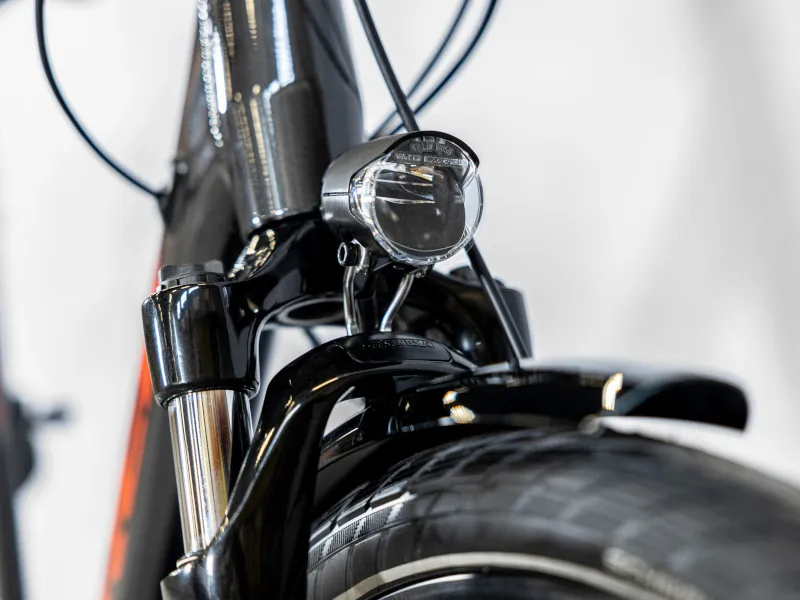 Trek Verve+ 2 Lowstep 500Wh Electric Hybrid Bike 2024 in Black-7