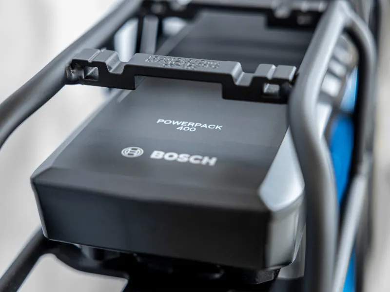 Trek Verve+ 2 Lowstep 400Wh Electric Hybrid Bike 2025 in Alpine Blue-2