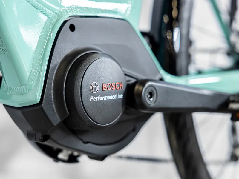 Trek Verve+ 2 Lowstep 500Wh Electric Hybrid Bike 2025 in Blue Sage-1