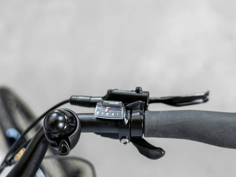 Trek Verve+ 2 Lowstep 400Wh Electric Hybrid Bike 2024 in Blue Sage-4