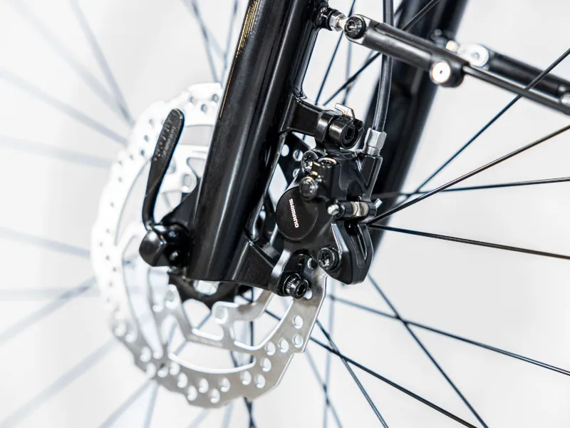 Trek Verve+ 2 Lowstep 400Wh Electric Hybrid Bike 2024 in Blue Sage-9