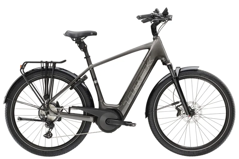 Trek Verve+ 5 545wh Electric Hybrid Bike 2023 in Mercury