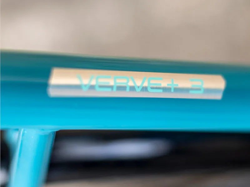 Trek Verve+ 3 Lowstep Electric Hybrid Bike 2022 in Teal -3