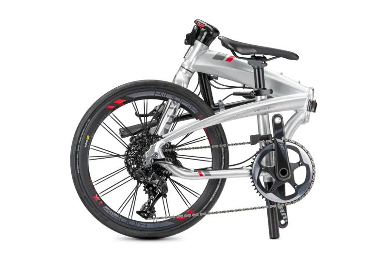 Tern Verge X11 Folding Bike 2026 in Silver-2