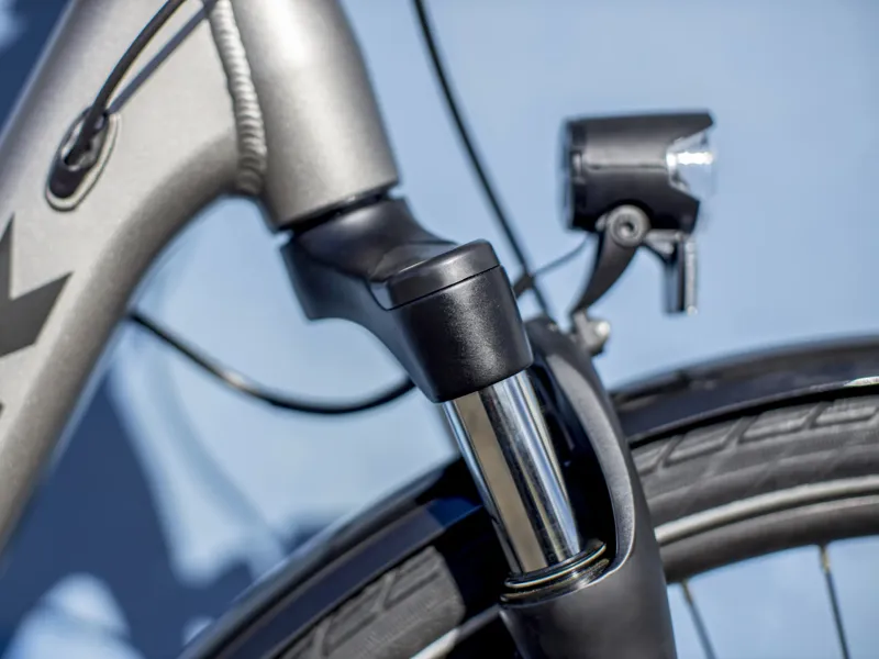 Trek Verve+ 2 Lowstep 500wh Electric Hybrid Bike 2025 in Grey-6