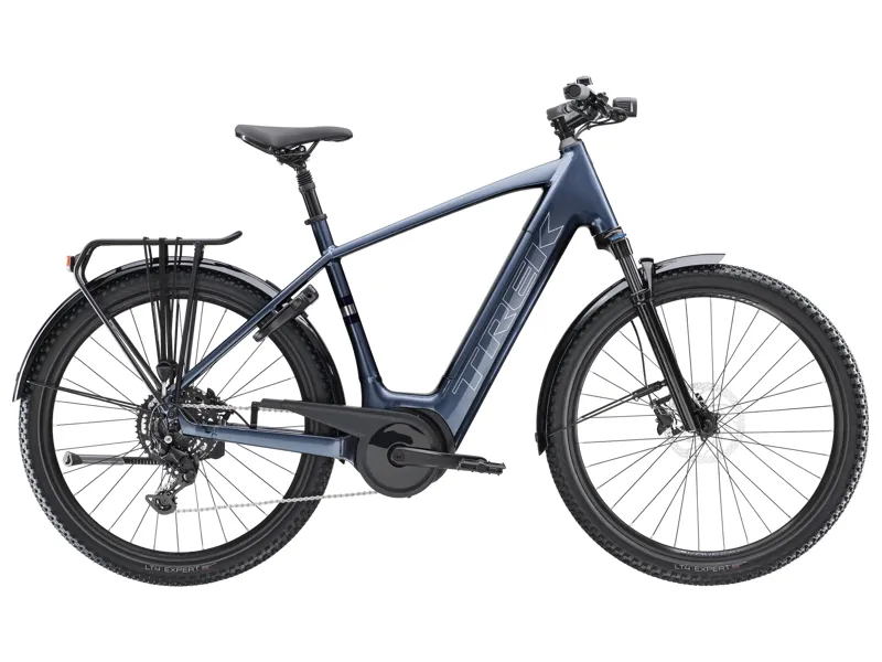 Trek Verve+ 4 400Wh Electric Hybrid Bike 2026 in Galactic Grey-1