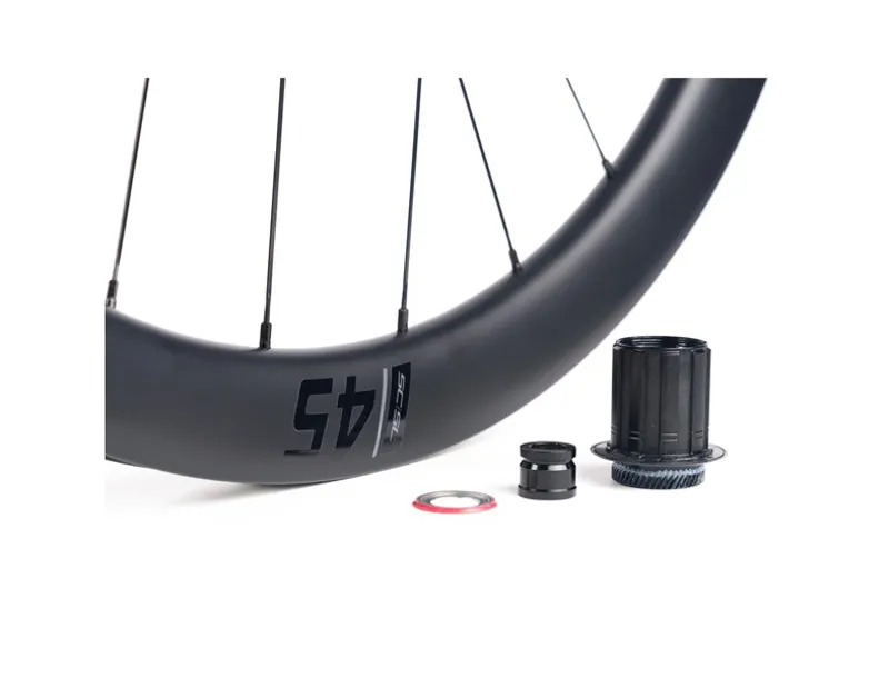 Vision SC 45 SL i23 Disc Carbon Wheelset in Black-3