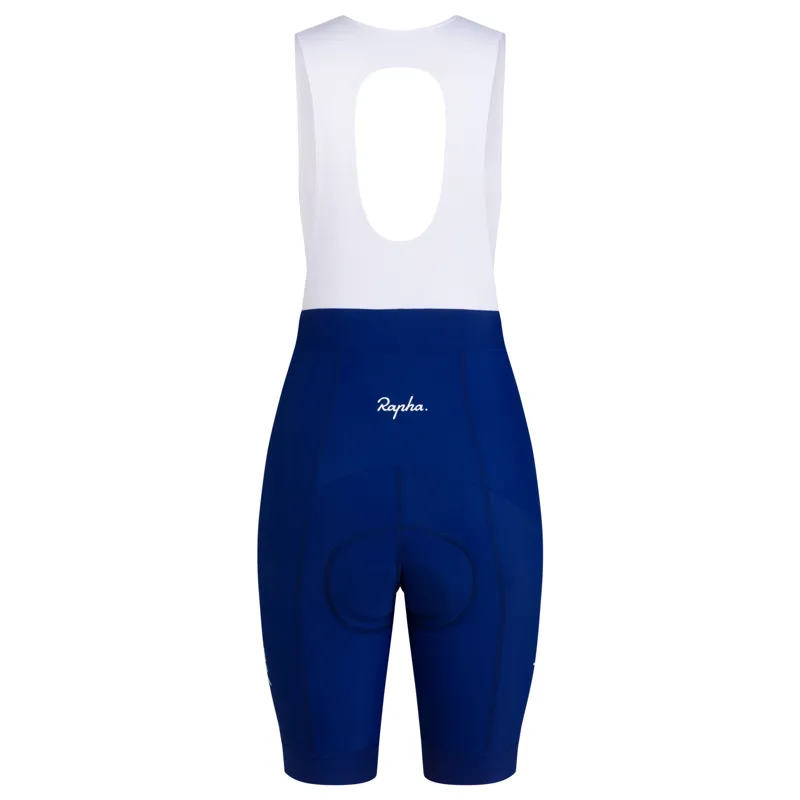 Rapha Women's Core Bib Shorts in Deep Indigo/White-1