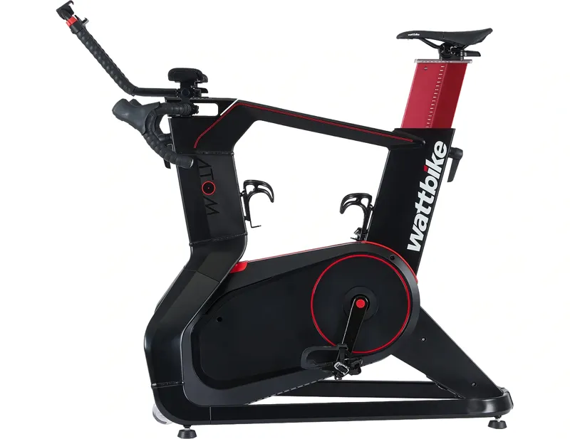Wattbike Atom25 Smart Indoor Exercise Bike in Black / Red
