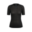 Rapha Women's Short Sleeve Merino Lightweight Base Layer in Black
