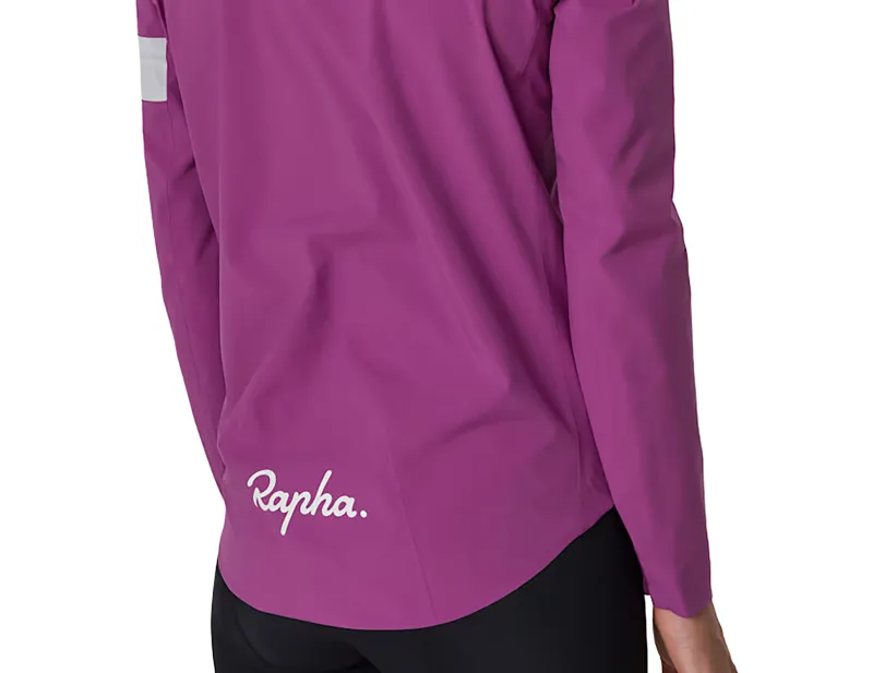 Rapha Women's Core Rain Jacket III in Amethyst/White Alyssum-3
