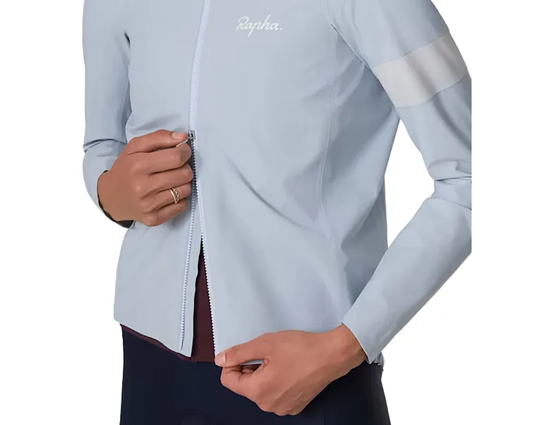 Rapha Women's Core Rain Jacket III in Arctic Ice/White-2