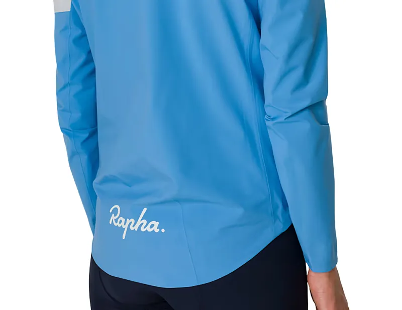 Rapha Women's Core Rain Jacket III in Cornflower/White-3