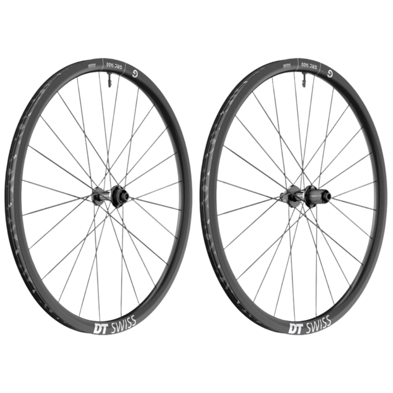 Balfes Bikes Dt Swiss DT Swiss GRC 1400 Spline Disc Brake Carbon Clincher 30 x 24 mm 700c HG Wheelsetl in Black | Free postage over £30, £10 off first order, price match & 0% finance.