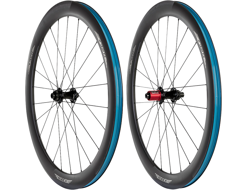 Balfes Bikes Halo Carbaura RCD 50mm Carbon Disc Wheelset in Black | Free postage over £30, £10 off first order, price match & 0% finance.
