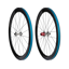 Halo Carbaura RC50 RS2 Supadrive Carbon Rim Brake Wheelset in Silver