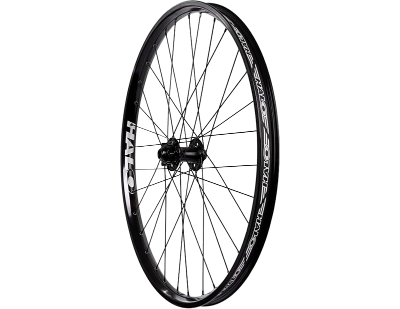 Halo SAS 27.5 Inch 6-Bolt Front Wheel in Black