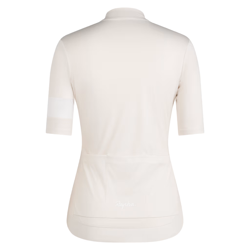 Rapha Women's Core Short Sleeve Jersey in Off-White/White-1