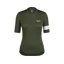 Rapha Women's Core Short Sleeve Jersey in Dark Green/White