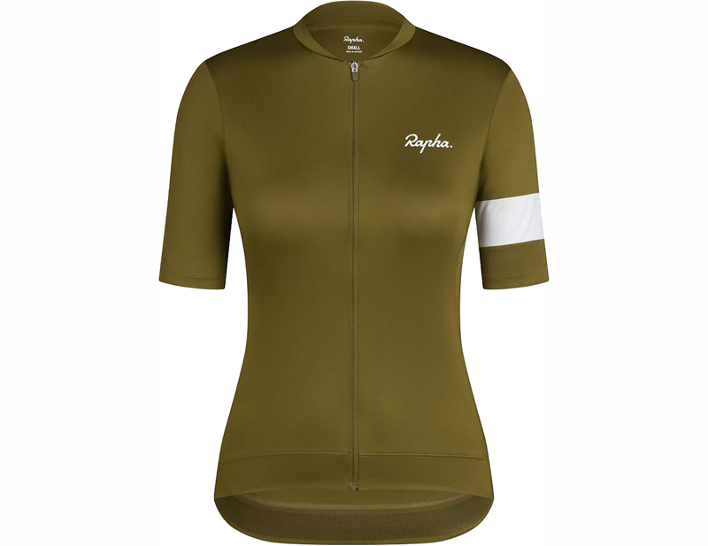 Rapha Women's Core Short Sleeve Jersey in Fern/White