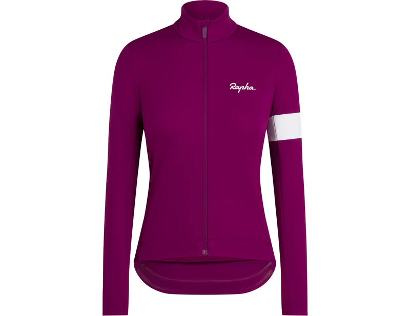Rapha Women's Core Winter Jacket in Mauve/White