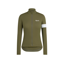 Rapha Women's Core Winter Jacket in Dark Khaki/White