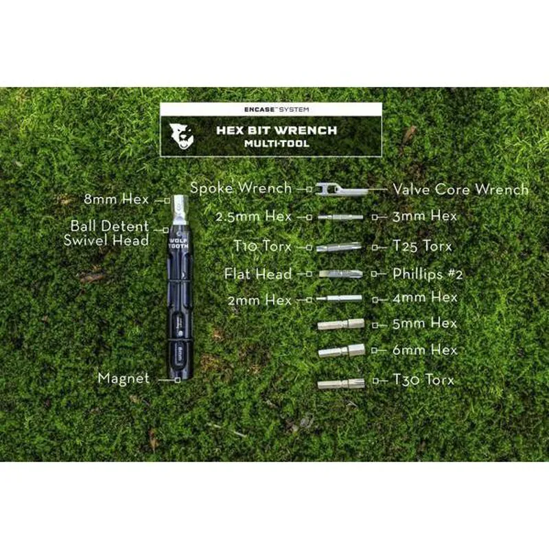 Wolf Tooth Encase 14 Function Multi Tool  in Silver-2