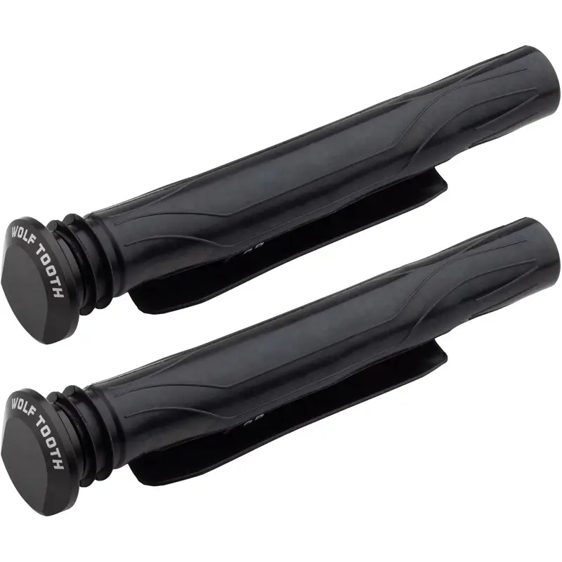 Balfes Bikes Wolf Tooth Encase Handlebar Sleeves With Barend Plugs in Black | Free postage over £30, £10 off first order, price match & 0% finance.