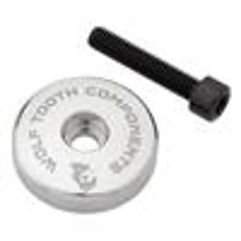 Wolf Tooth Ultralight Stem Cap And Bolt with Integrated Spacer-2