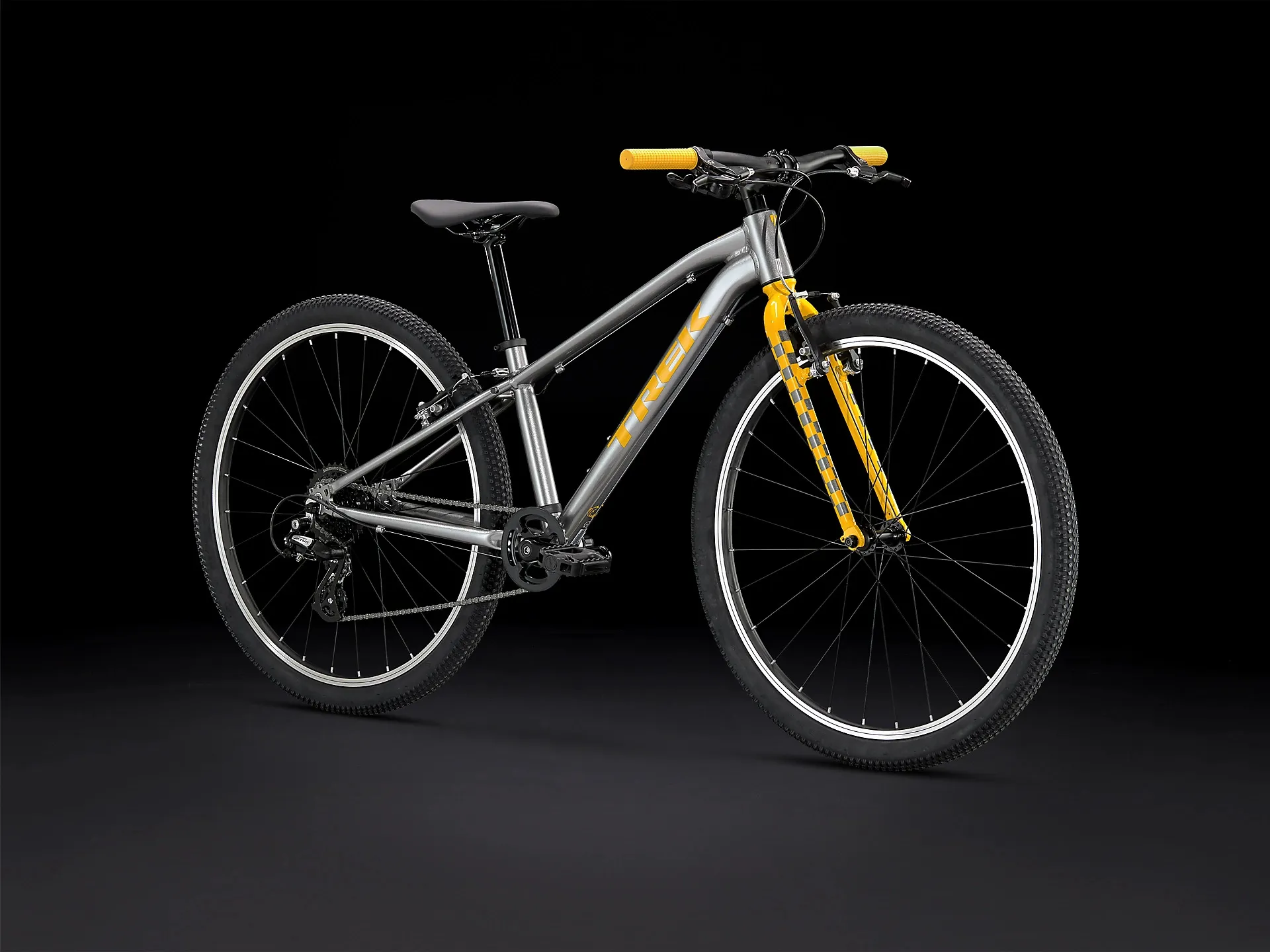 Trek Wahoo 26 Inch Wheel Kids Bike 2023 In Grey trek-wahoo-26-inch-wheel-kids-bike-2023-in-grey