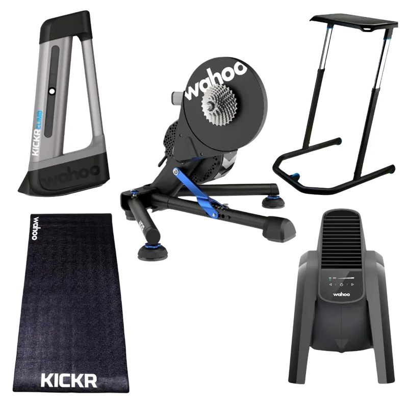 Wahoo KICKR V6 Smart Trainer Full Training Bundle