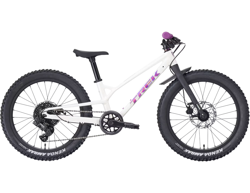 Trek Wahoo 20 Trail Kids Bike 2026 in Crystal White