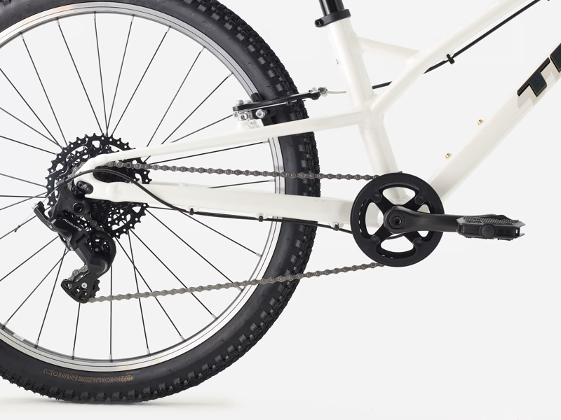 Trek Wahoo Path 24 inch Wheel Kids Bike 2026 in Crystal White-4