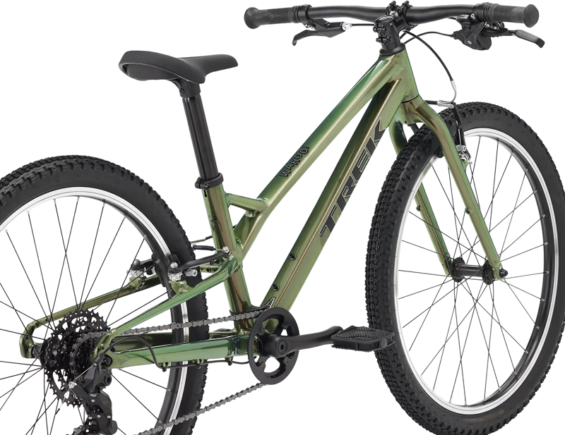 Trek Wahoo Path 24 inch Wheel Kids Bike 2026 in Chameleon Green-2