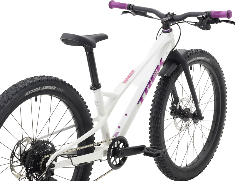 Trek Wahoo 24 Trail Kids Bike 2026 in Crystal White-2