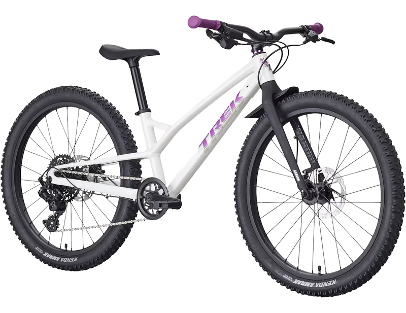 Trek Wahoo 24 Trail Kids Bike 2026 in Crystal White-1