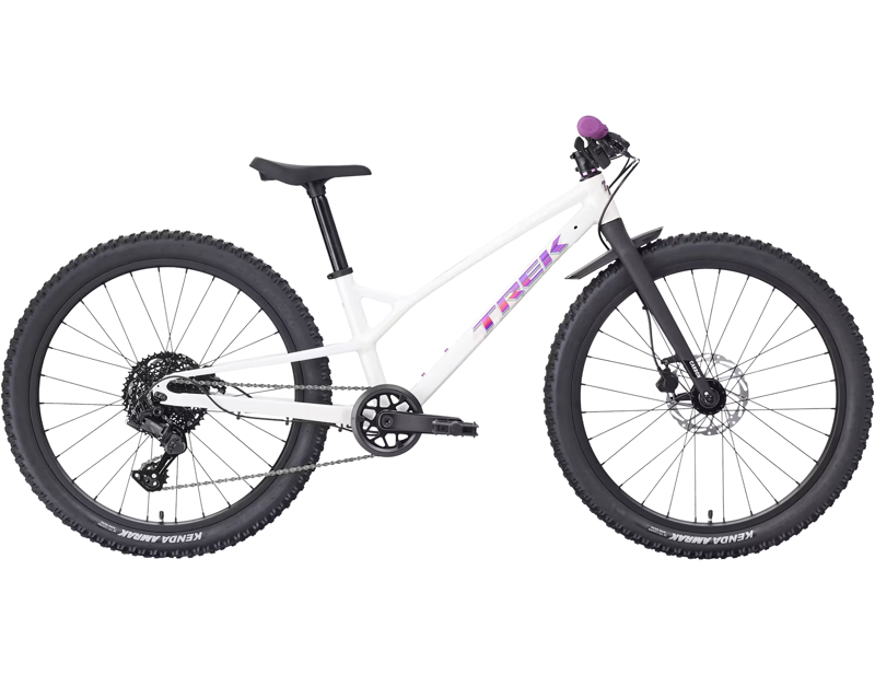 Trek Wahoo 24 Trail Kids Bike 2026 in Crystal White