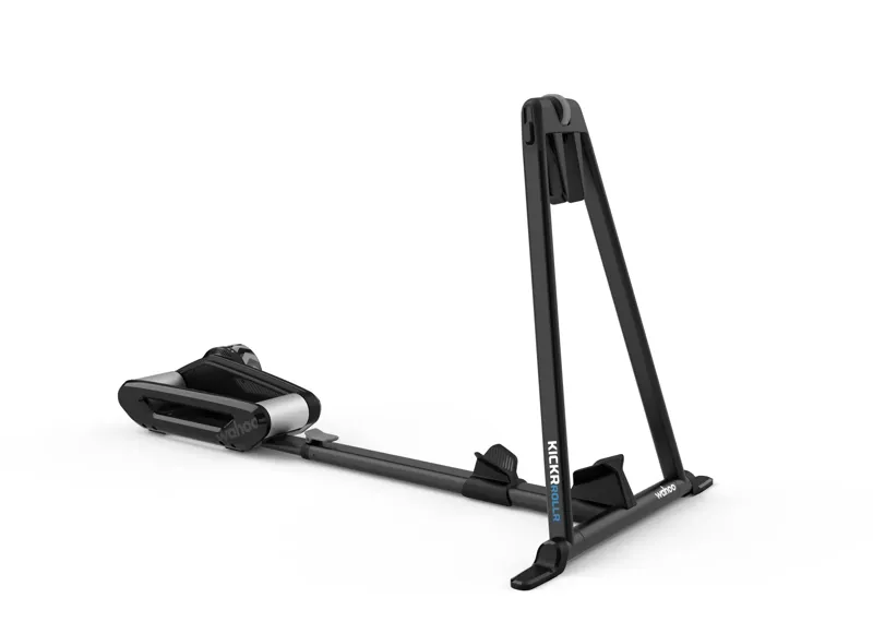 Wahoo KICKR ROLLR Smart Bike Roller with Wahoo KICKR Trainer Floor Mat-2