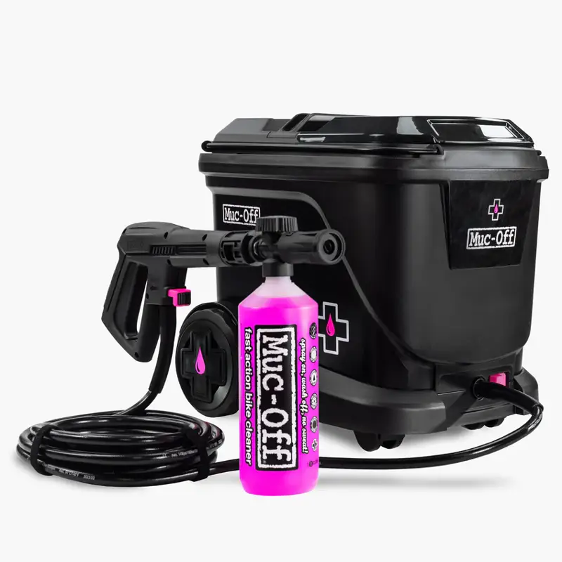 Balfes Bikes Muc-Off Mobile Pressure Washer plus 1L Nano Cleaner | Free postage over £30, £10 off first order, price match & 0% finance.