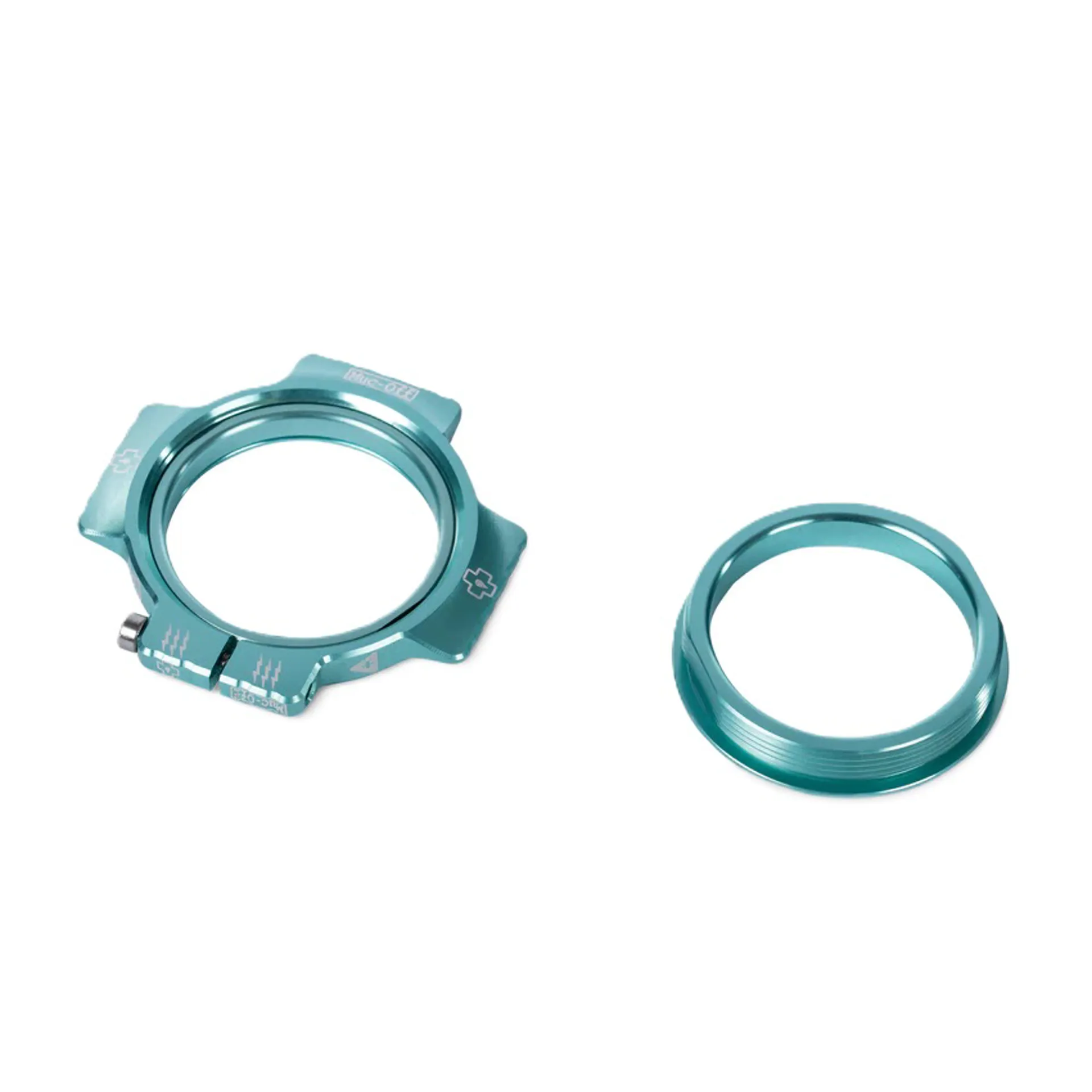 Muc-Off Crank Preload Ring in Turquoise