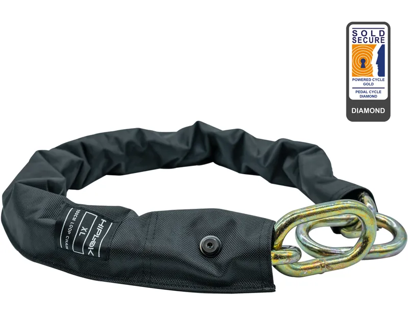 Hiplok XL Maximum Security Noose Chain in Black