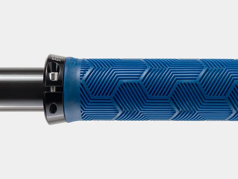 Bontrager XR Trail Elite Recycled Plastic Grip in Blue-1