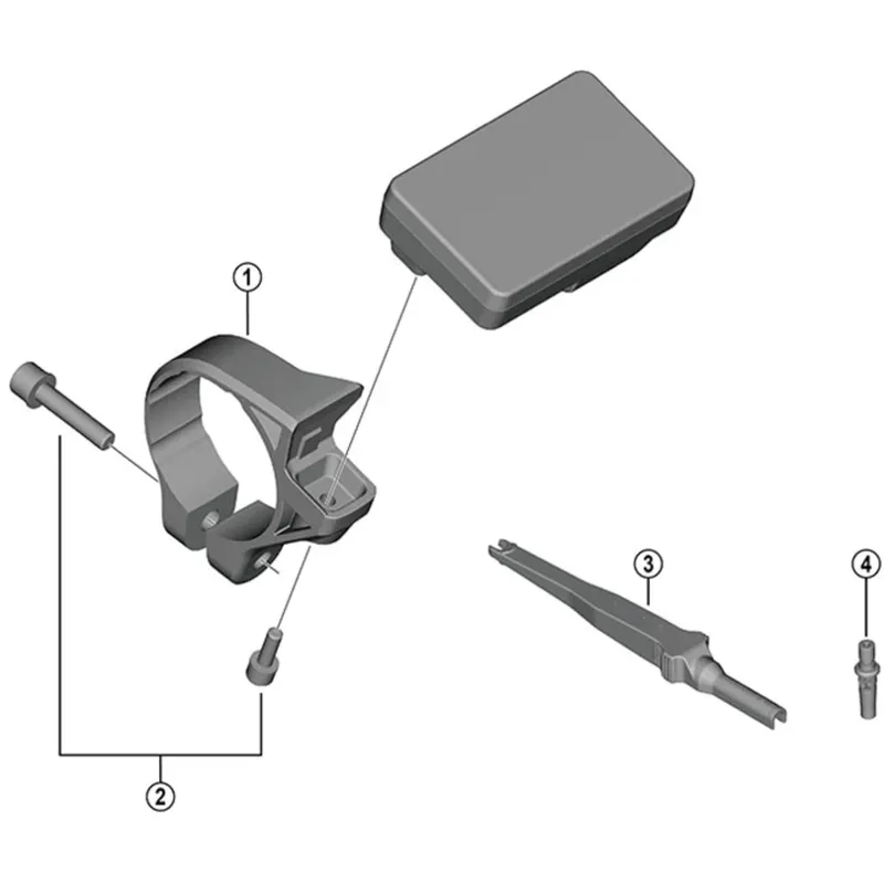 Shimano SW-EN600 adapter - 31.8 mm-1
