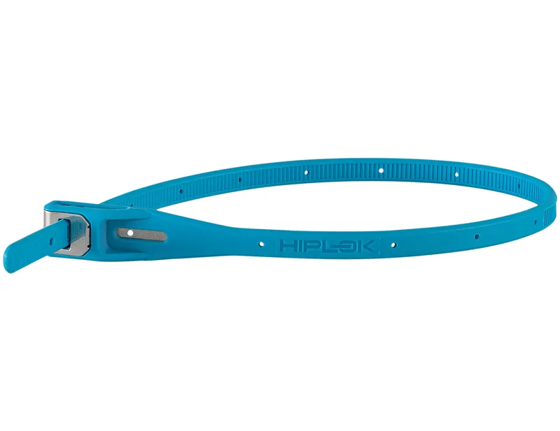 Hiplok Z-Lok 40cm Single Armoured Reusable Tie in Cyan