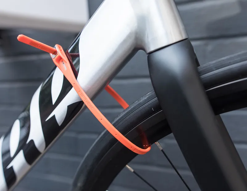 Hiplok Z-Lok 40cm Single Armoured Reusable Tie in Orange-5