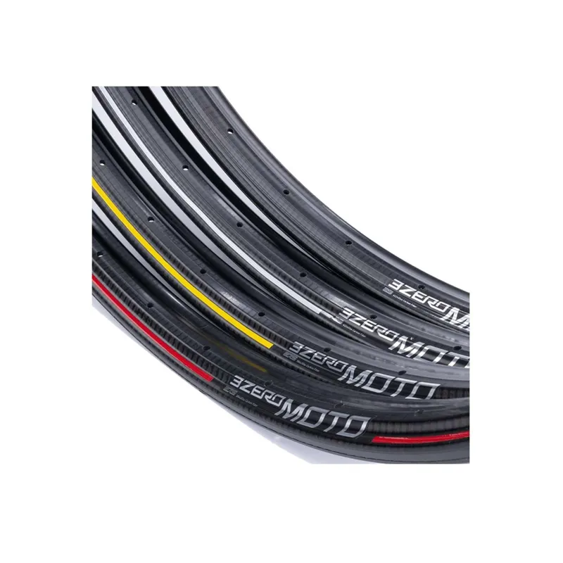 Zipp Rim 3ZERO MOTO Tubeless 32 Hole A1 27.5 Inch Rear in Slate/RS Red Graphic